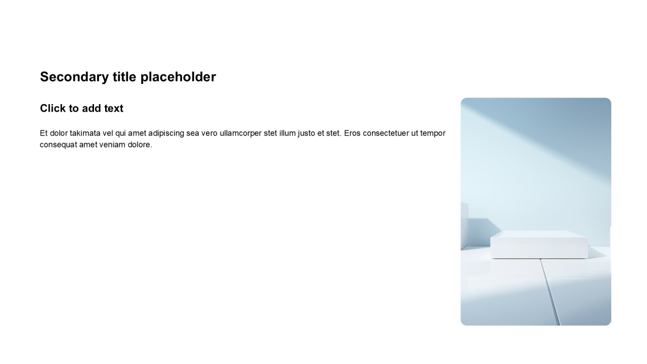 简约扁平含图片PPT列表