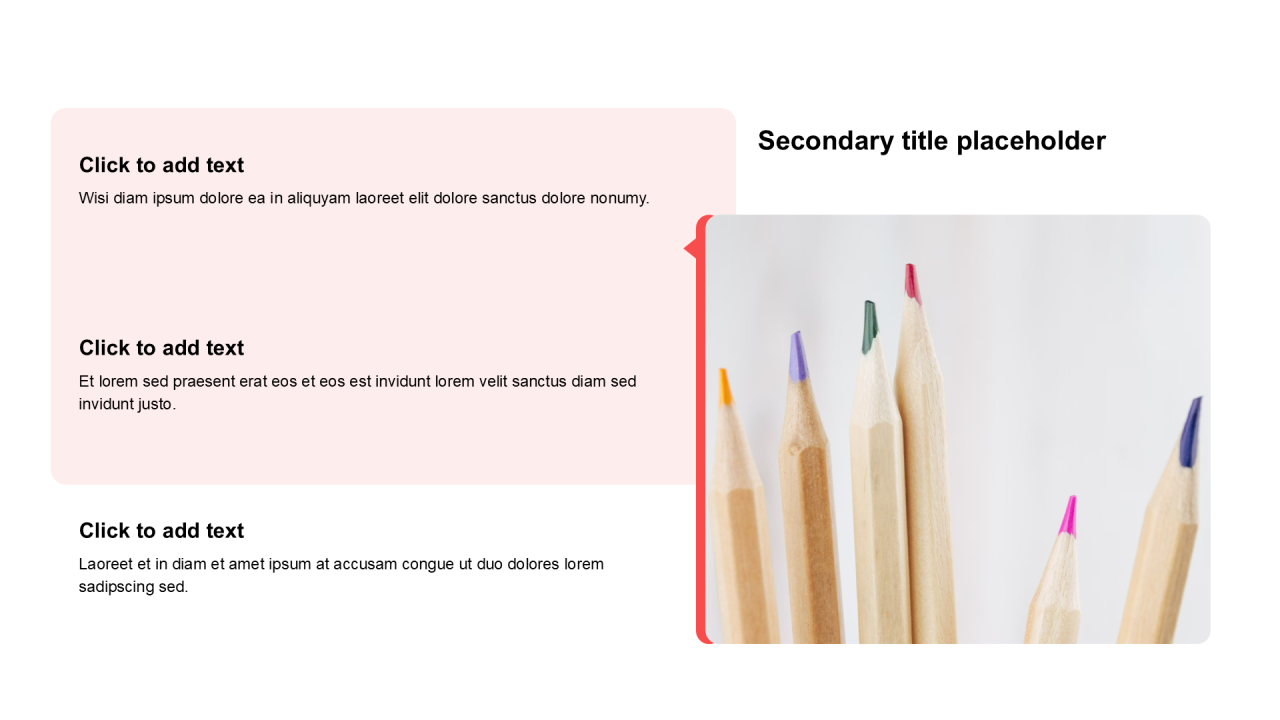 简约扁平含图片PPT列表