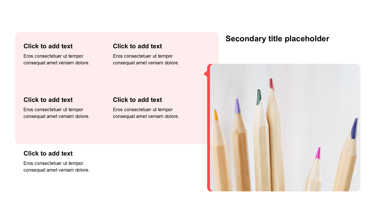 简约扁平含图片PPT列表