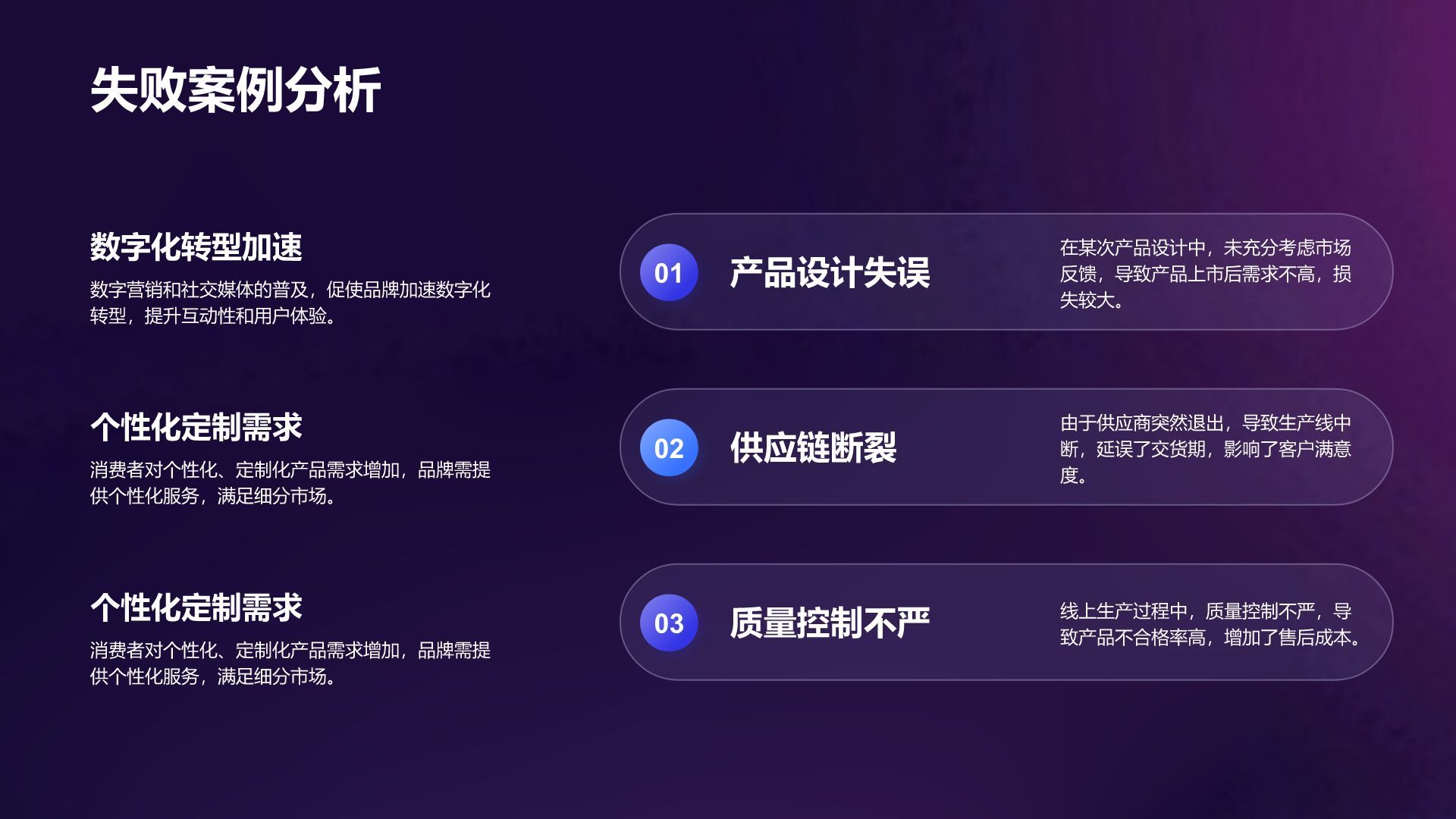 蓝色3D风制造业年度生产经营总结报告PPT模板