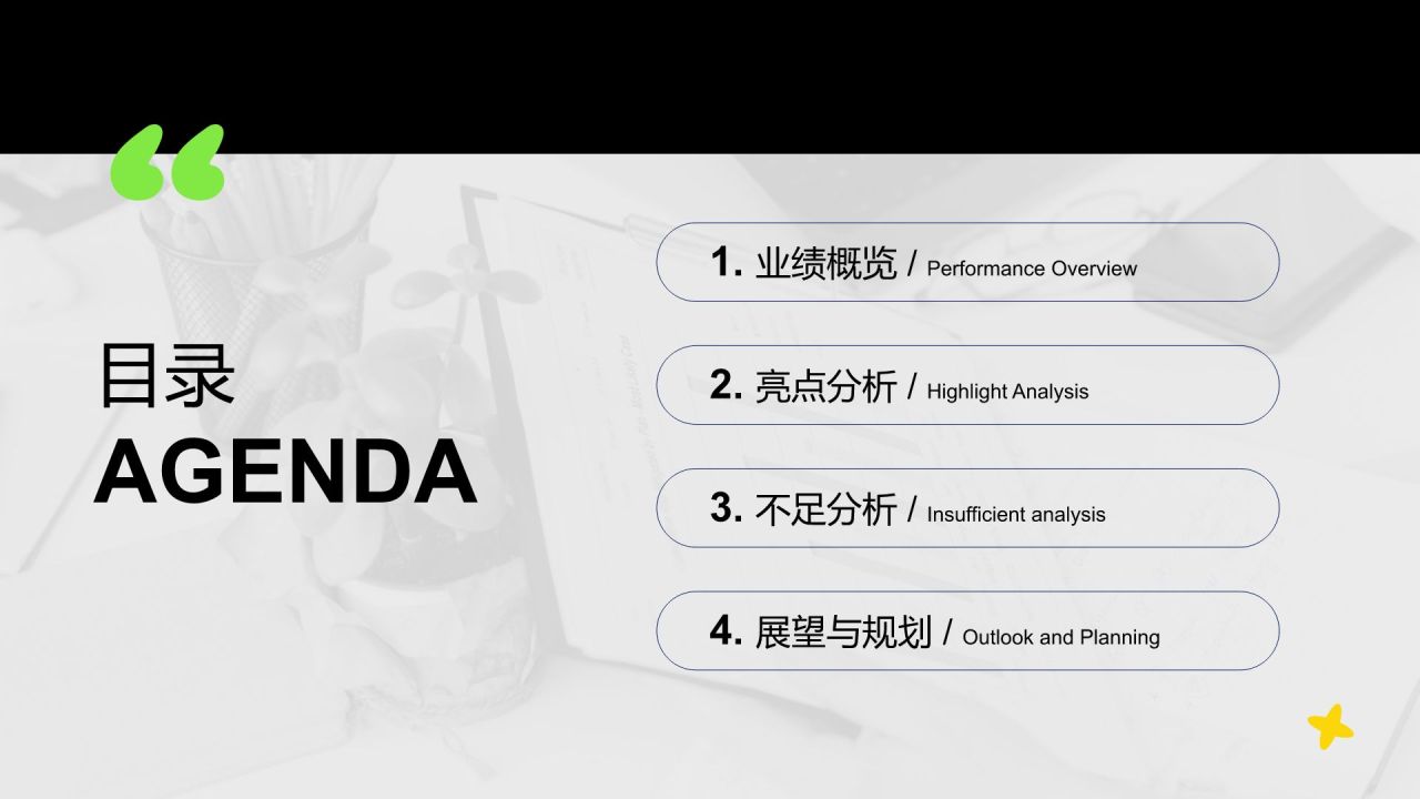 蓝色商务风销售业绩年终总结PPT模板