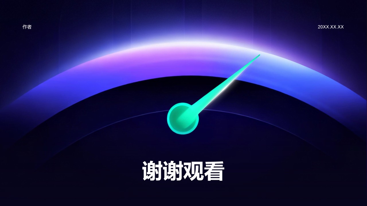 测试部年度性能检测与问题总结报告PPT主题