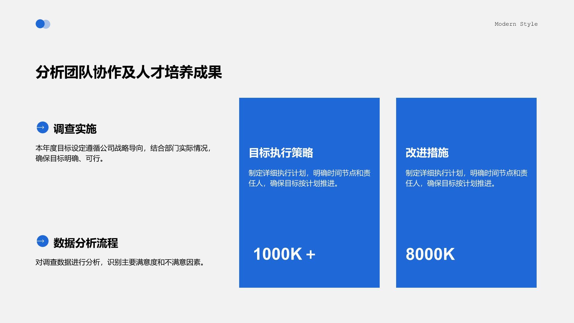 蓝色商务风行政专员年度工作总结汇报PPT模板