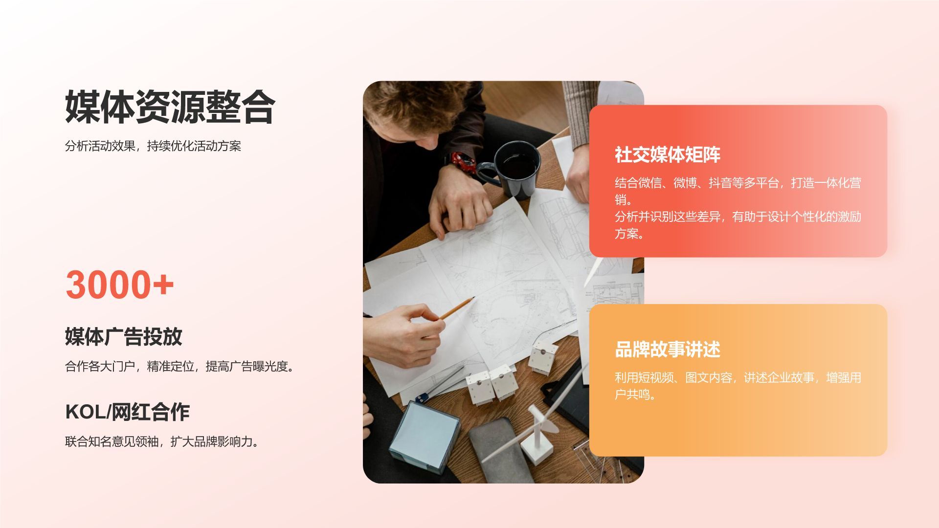 红色喜庆风新年企业运营计划PPT模板