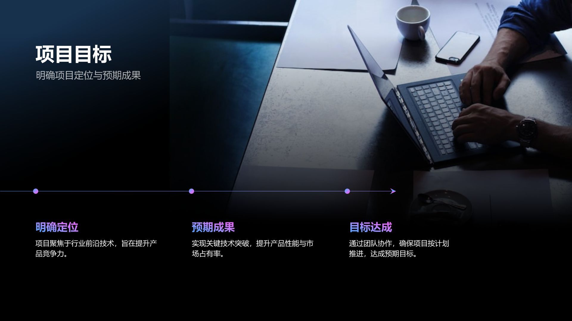 紫色科技风研发部年度创新项目与成果展示PPT模板