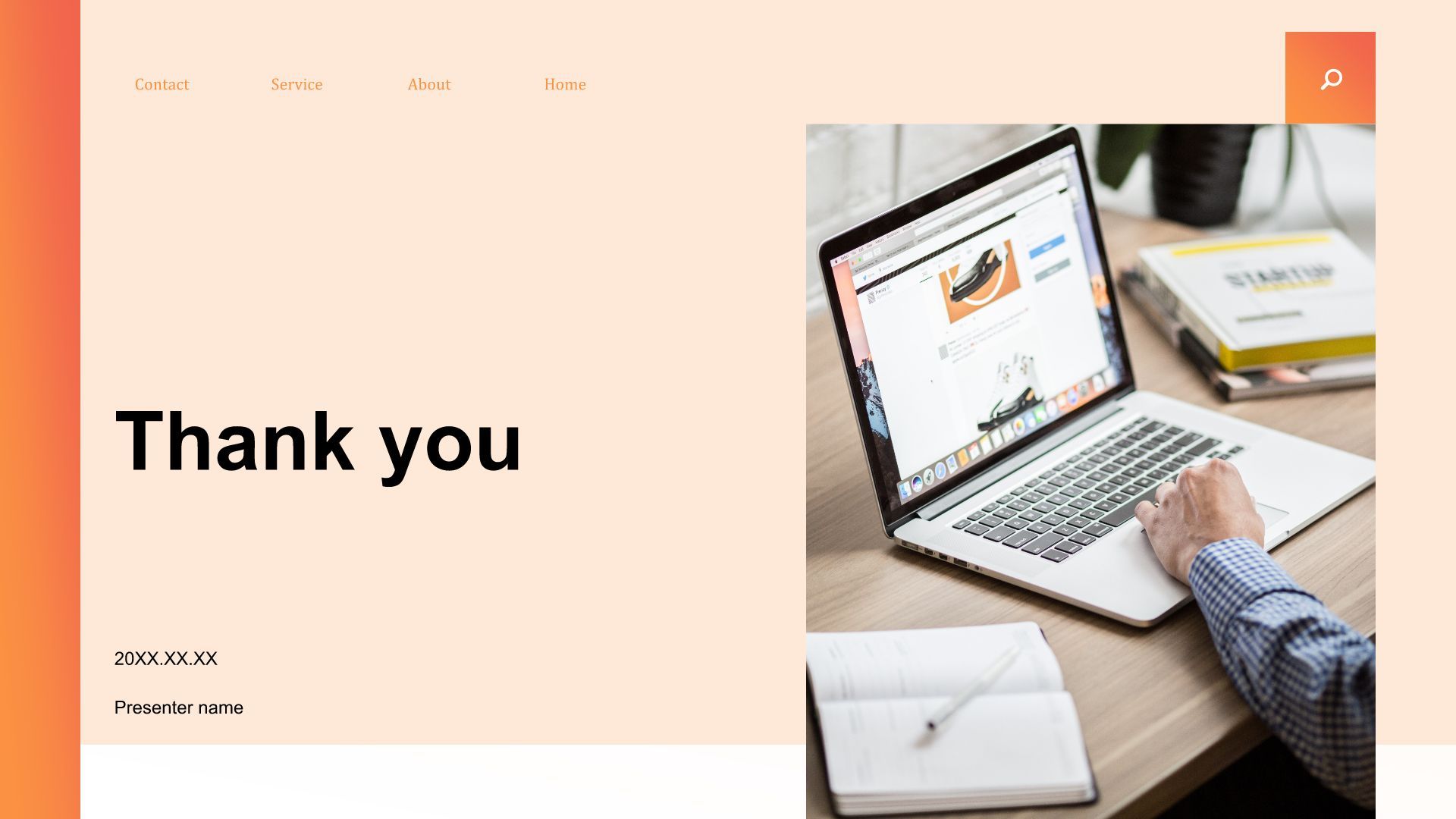 橙色商务风管理层工作总结复盘展示PPT模板