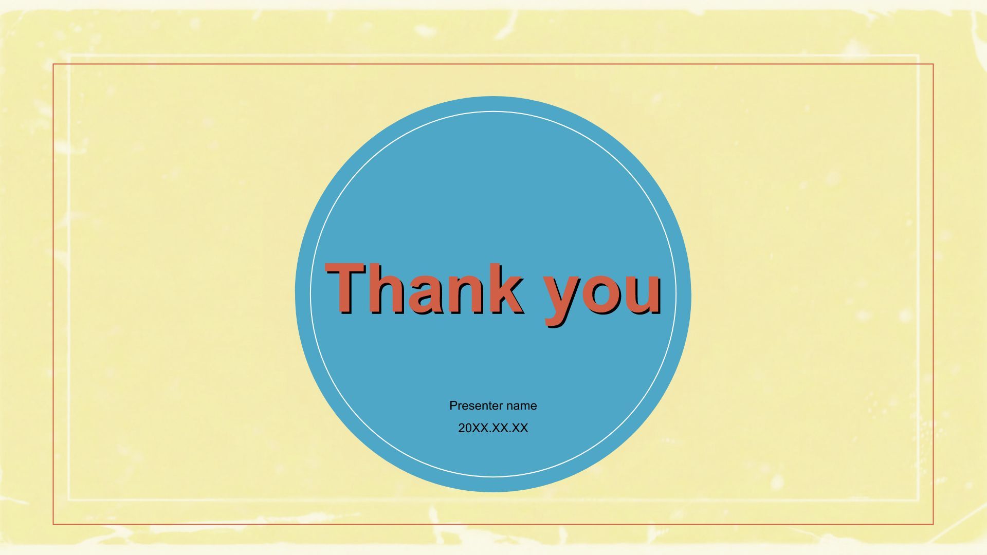 蓝色复古风复古风影视行业创意模板PPT模板