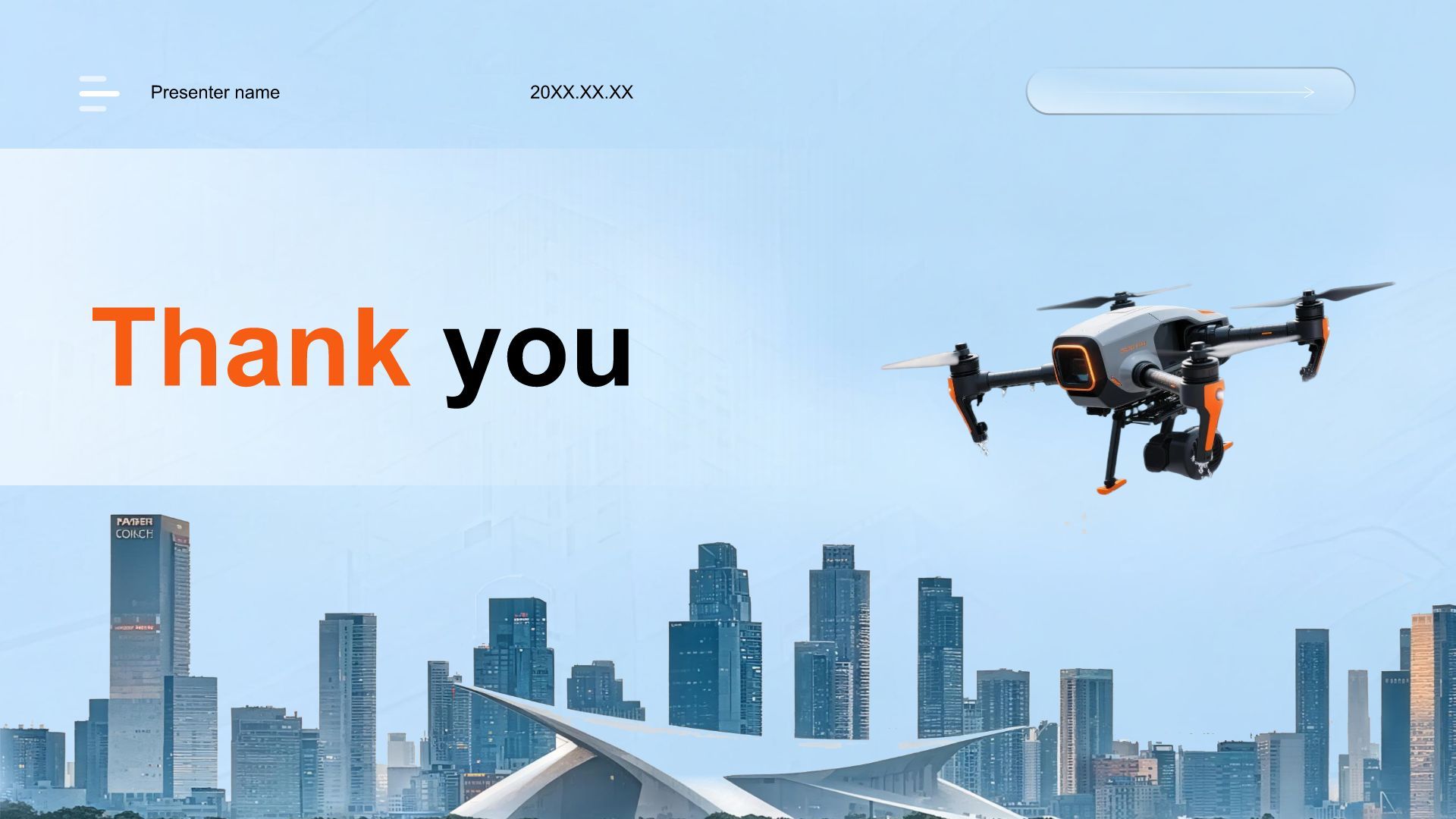 橙色商务风通用行业市场前景报告PPT模板