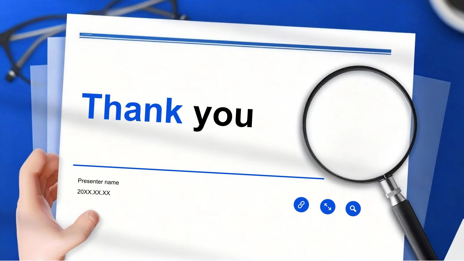 蓝色3D风新闻资讯行业通用模板PPT模板