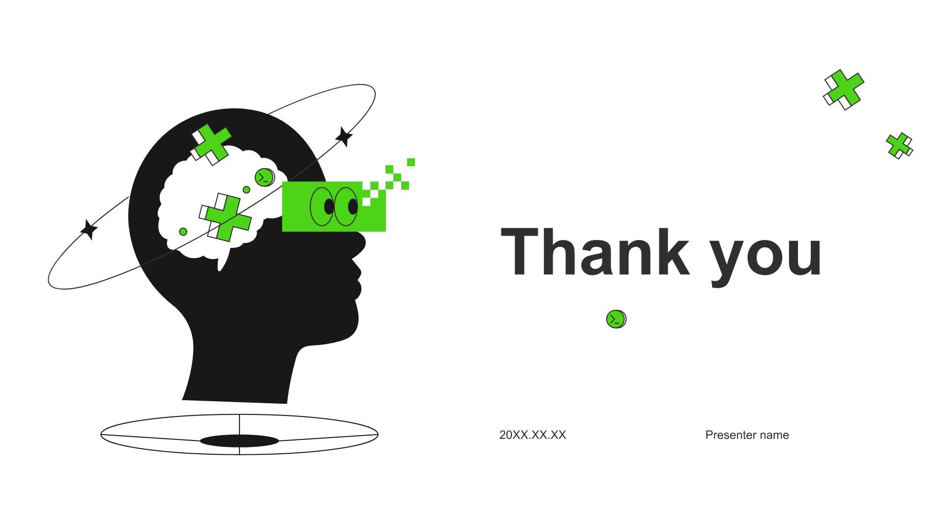 绿色插画风理工科专业职业生涯规划PPT模板