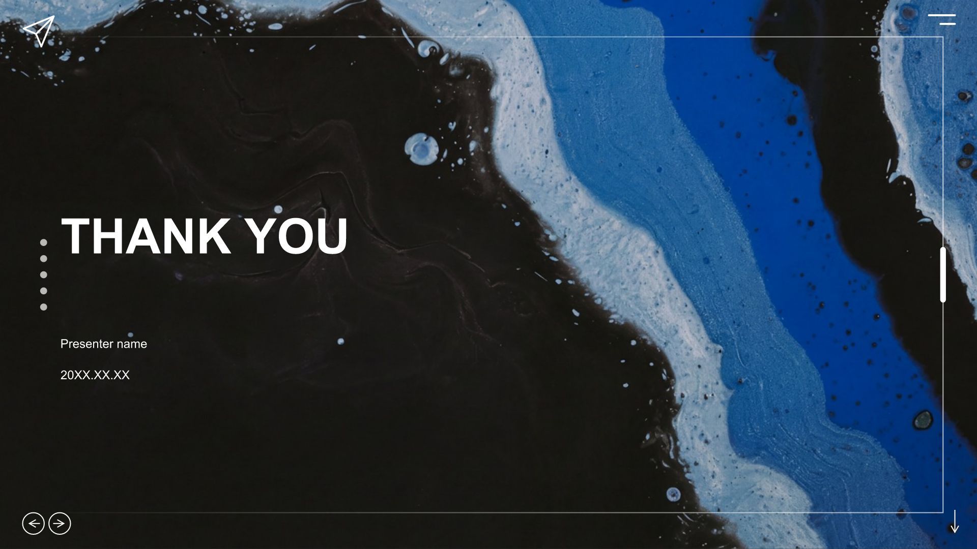 蓝色简约风品牌介绍公司业务汇报PPT模板