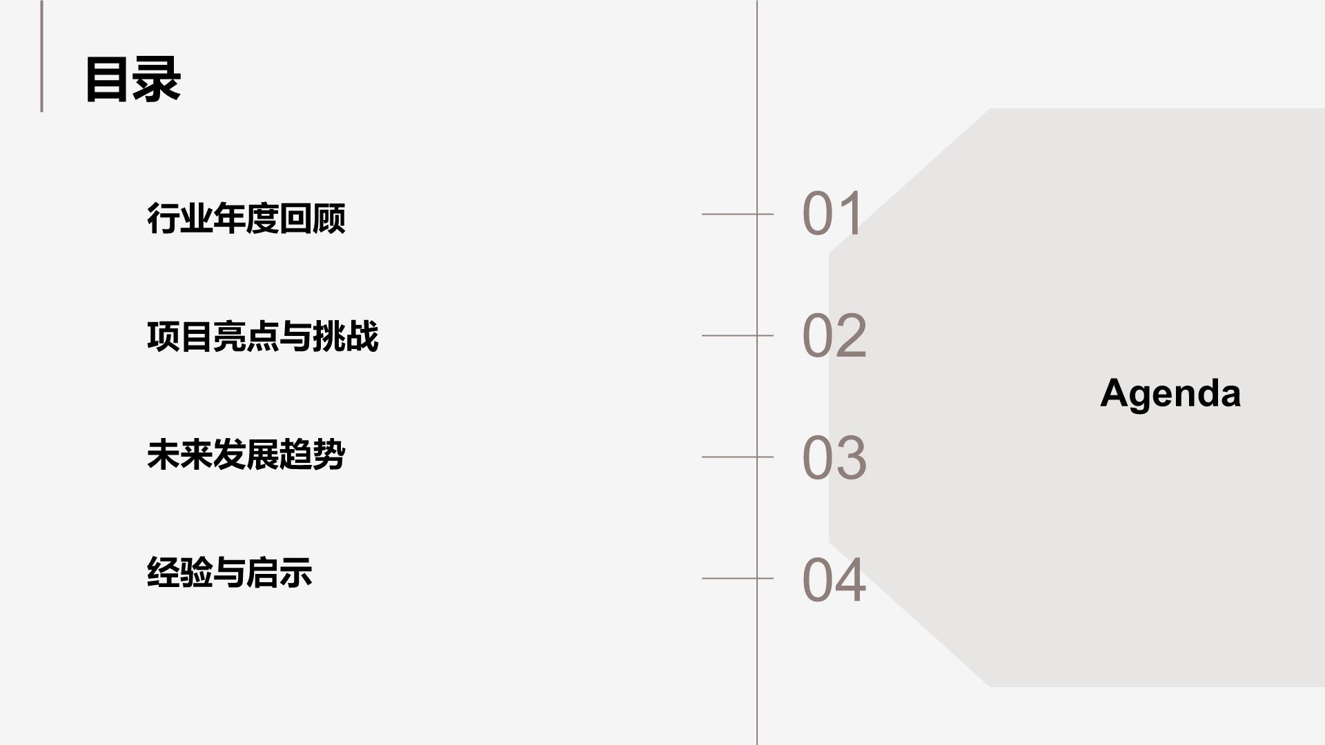 dark-gray简约风建筑设计行业年终总结PPT模板