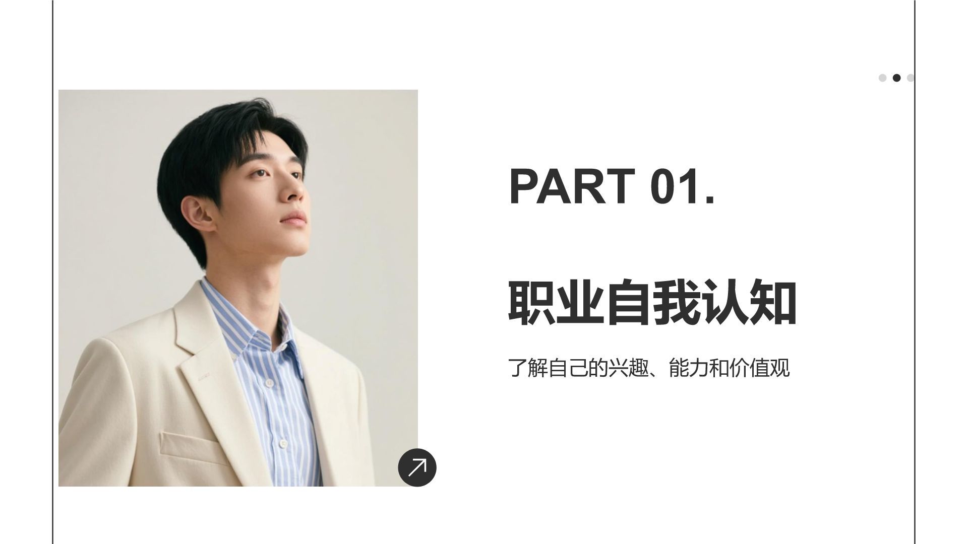 黄色简约风职业生涯规划通用模板PPT模板