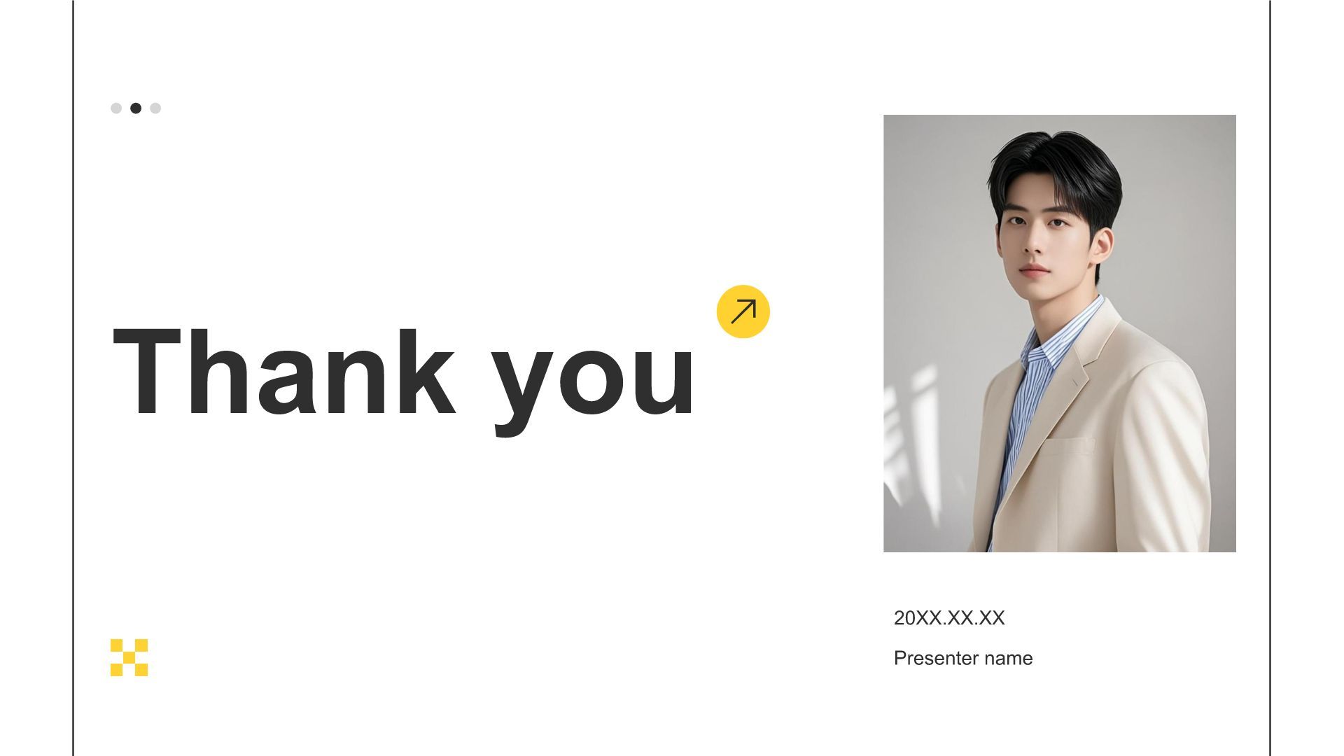 黄色简约风职业生涯规划通用模板PPT模板