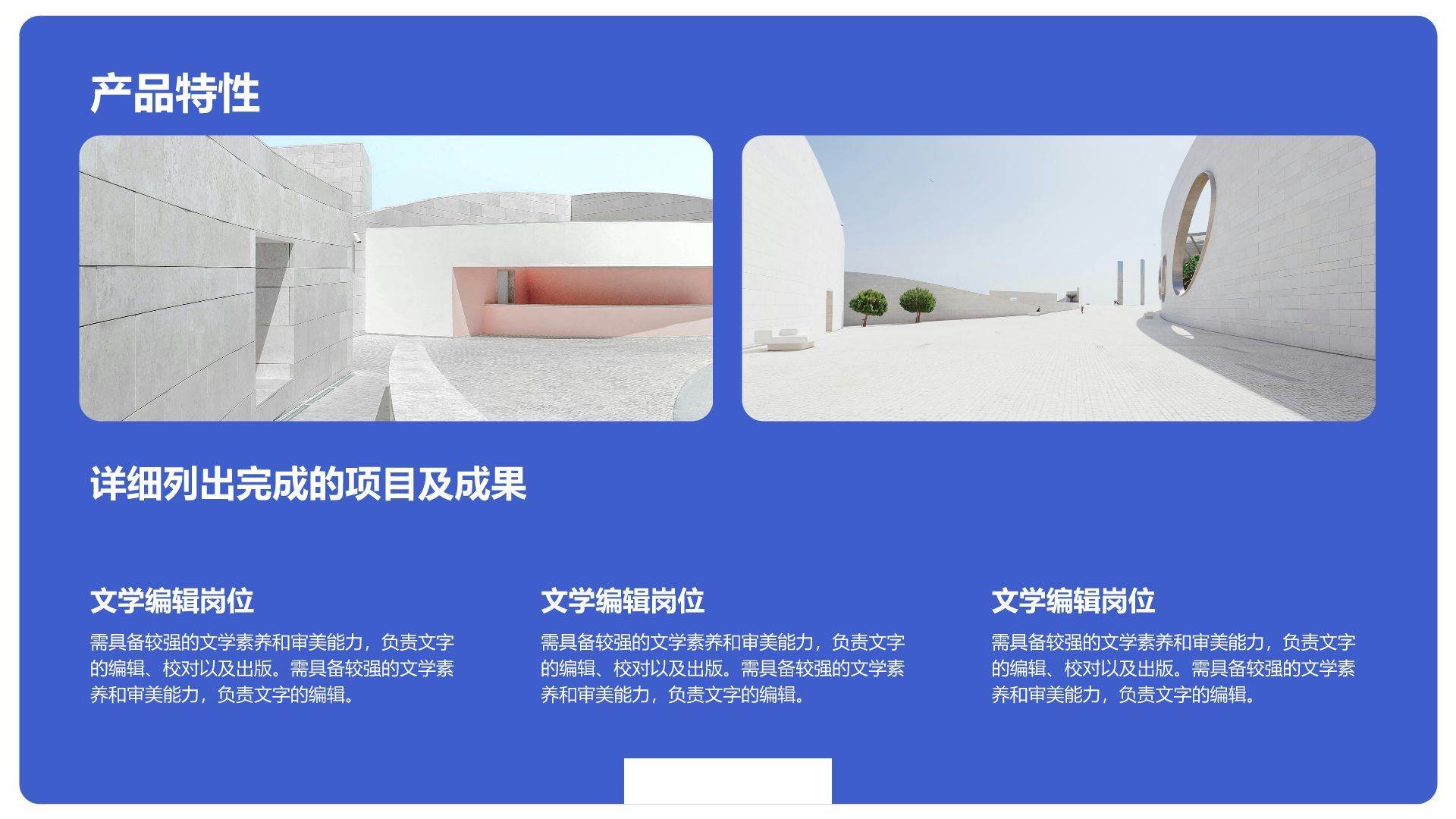 蓝色商务风产品介绍公司介绍PPT模板