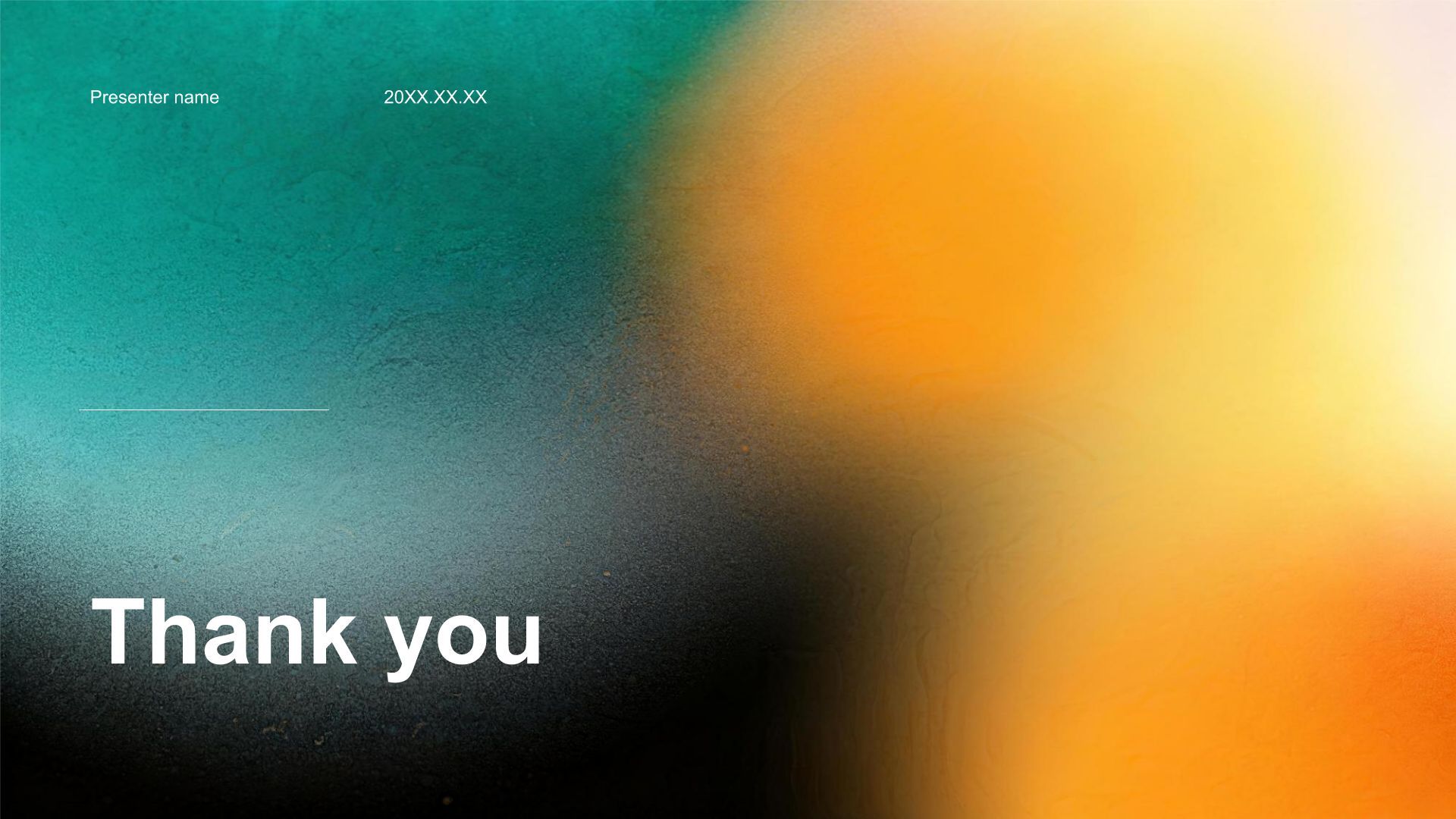 绿色渐变风渐变风创意工作总结PPT模板