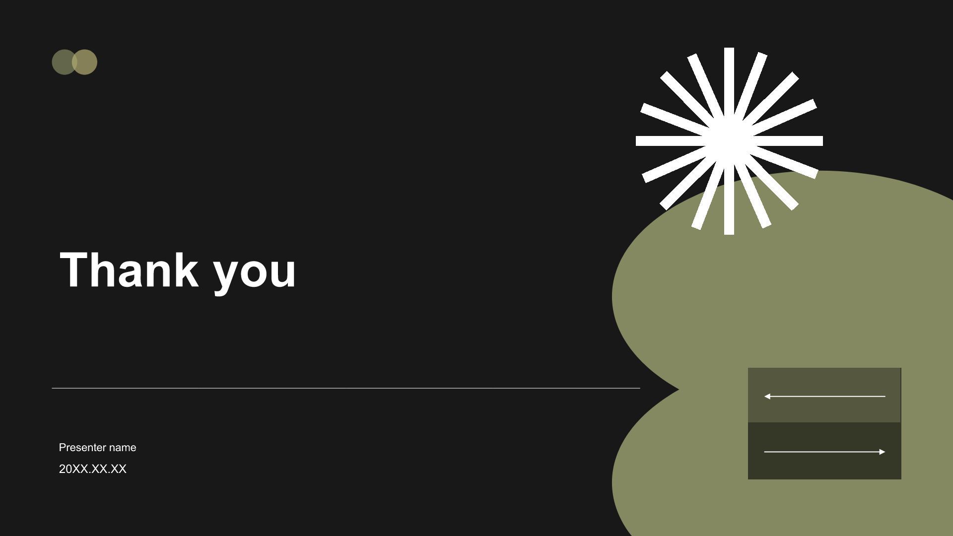 黑色简约风简约高级有质感PPTPPT模板