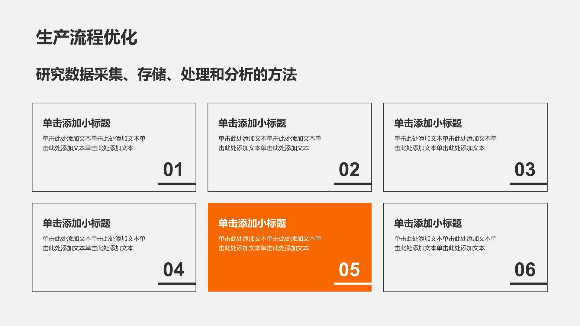 白色3D风工业数字化PPT模板