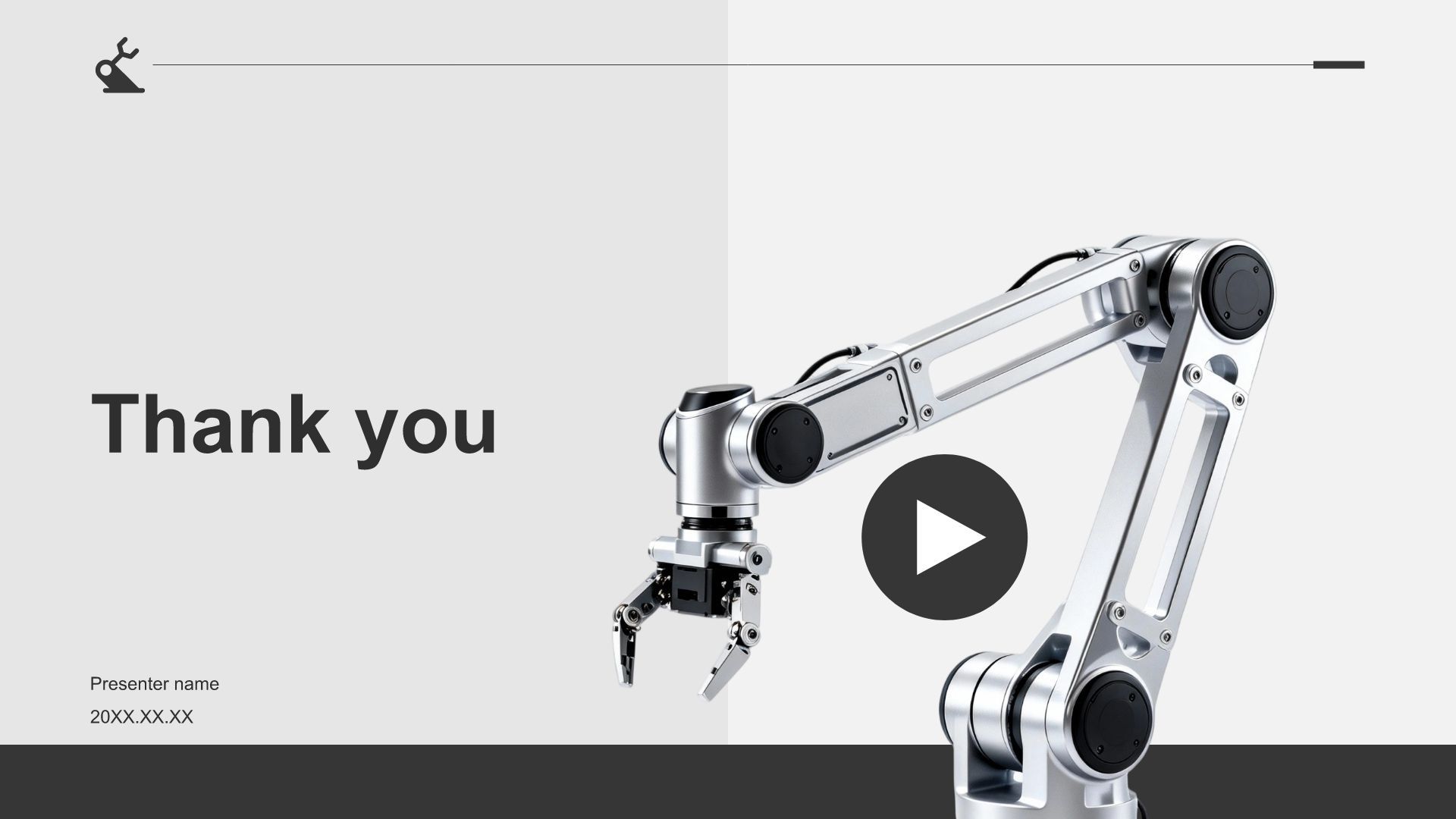 白色3D风工业数字化PPT模板