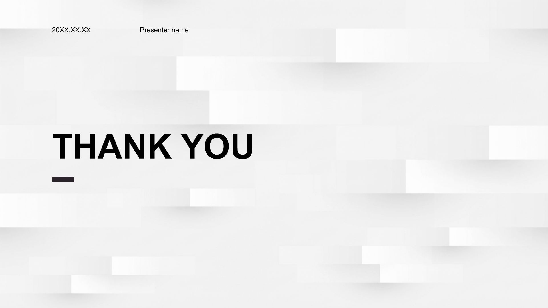 白色简约风极简白色工作汇报PPT模板