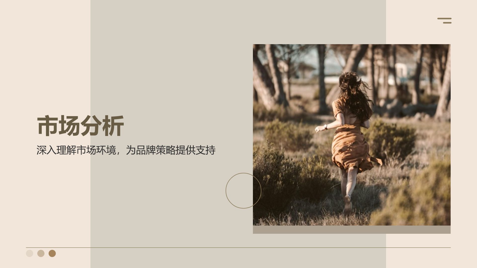 橙色商务风市场品牌商业计划书PPT模板