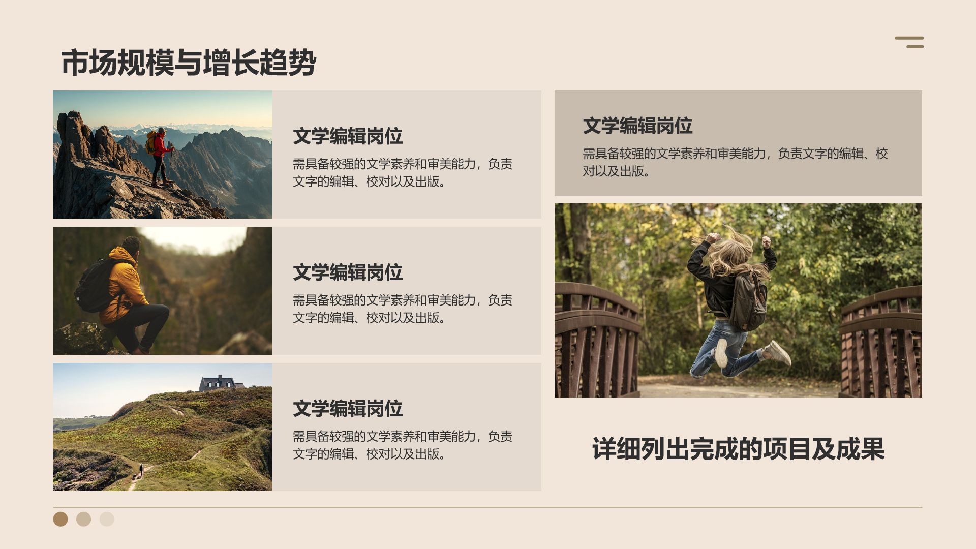 橙色商务风市场品牌商业计划书PPT模板