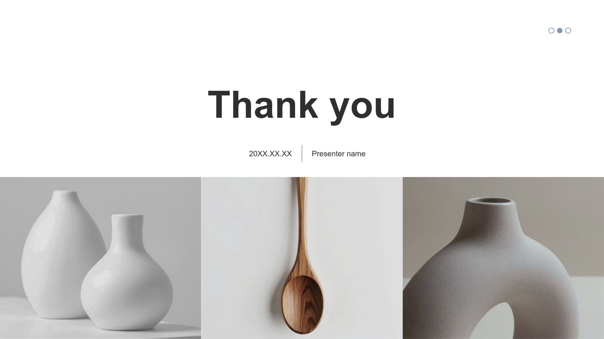 灰色简约风家居产品画册图集PPT模板