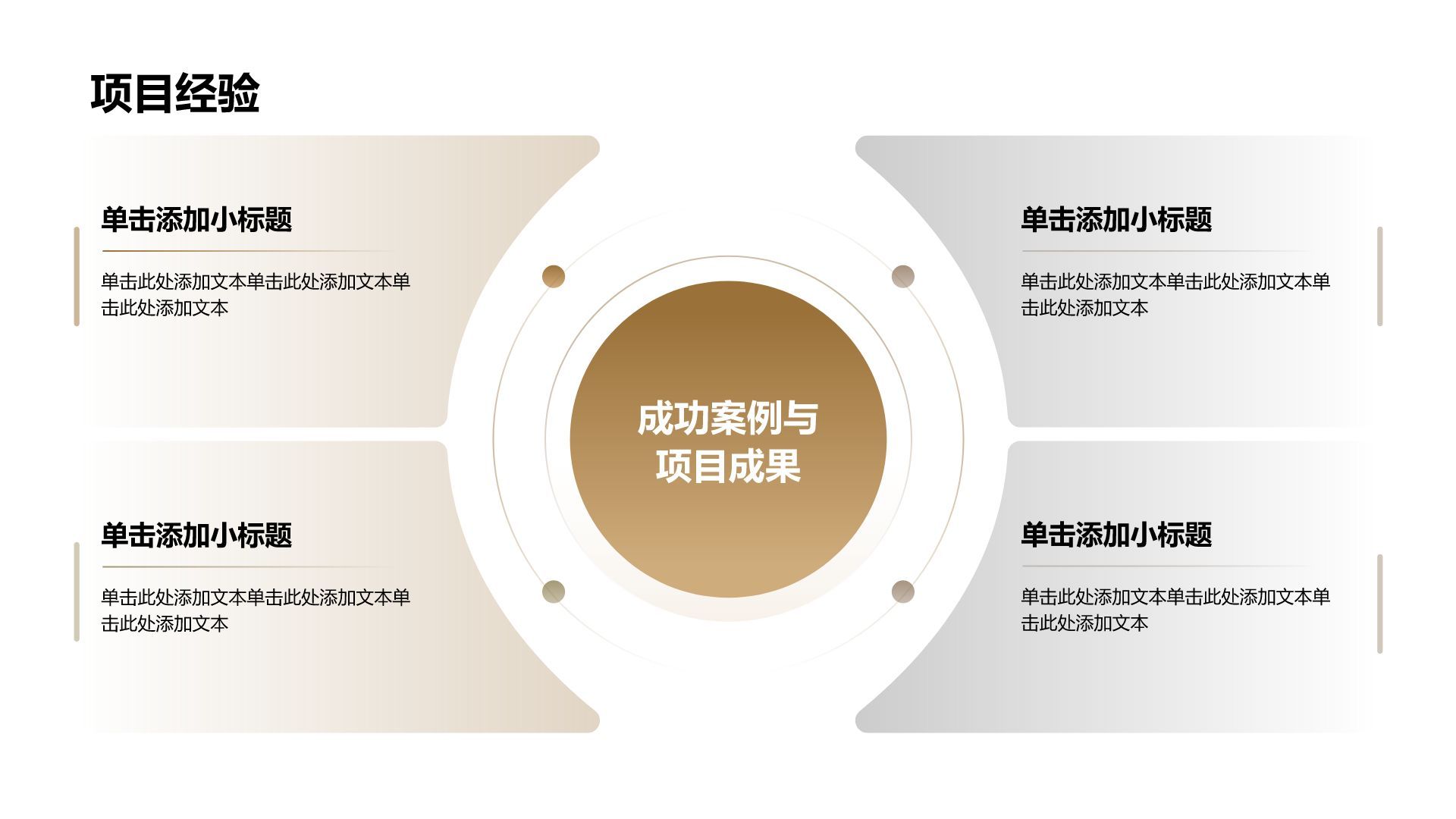 棕色商务风企业介绍PPT模板