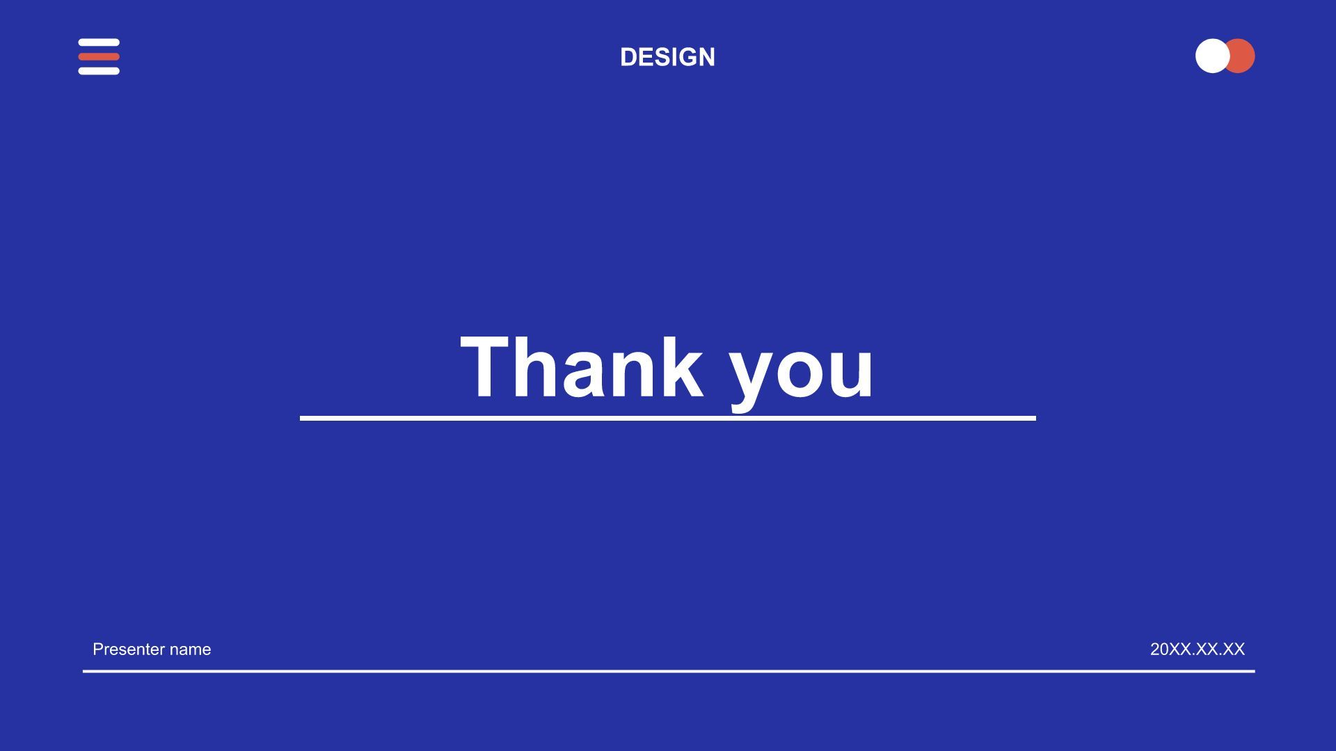 蓝色商务风年中汇报PPT模板