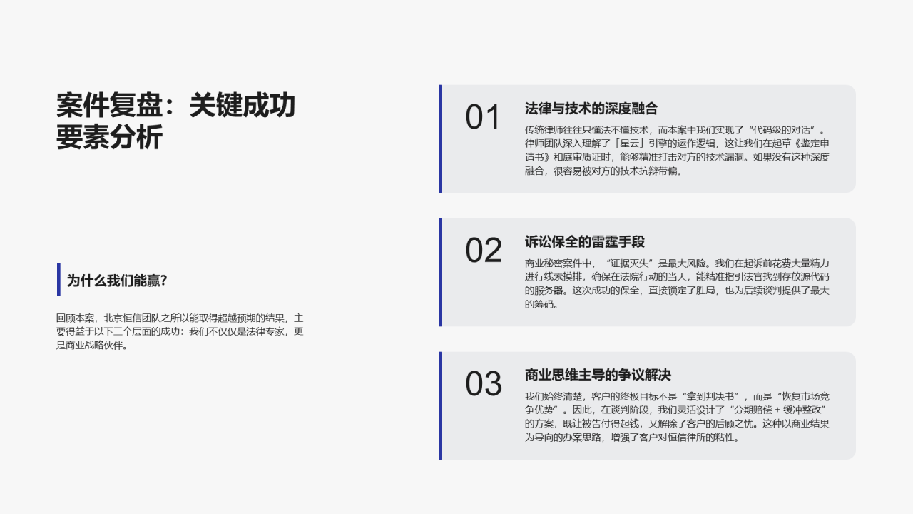 简约扁平风纯文字PPT列表