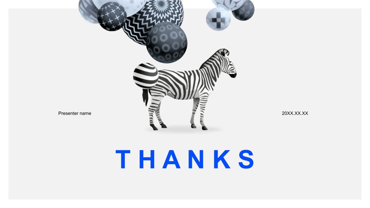 灰色系极简创意模板PPT模板