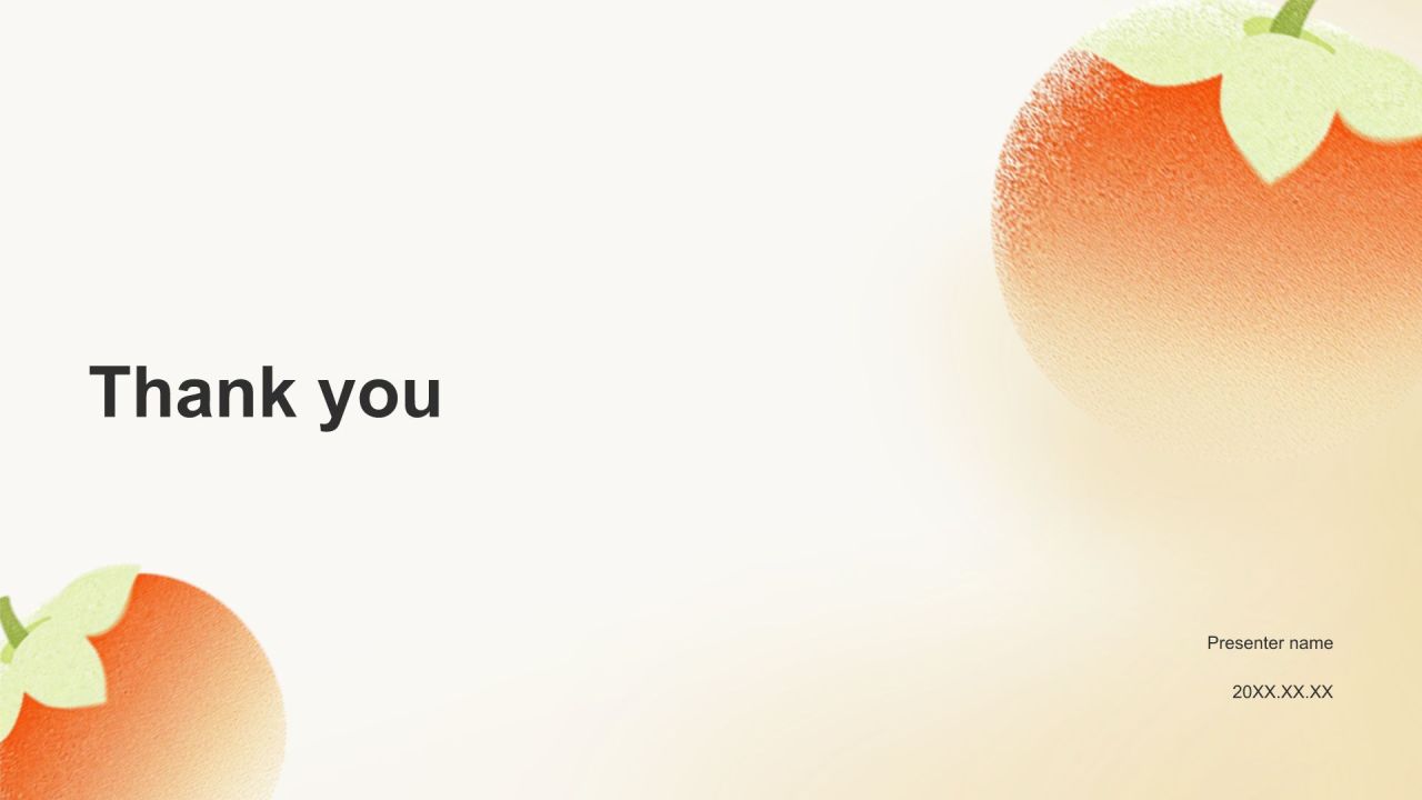 橙色国风大气新中式秋日PPT模板