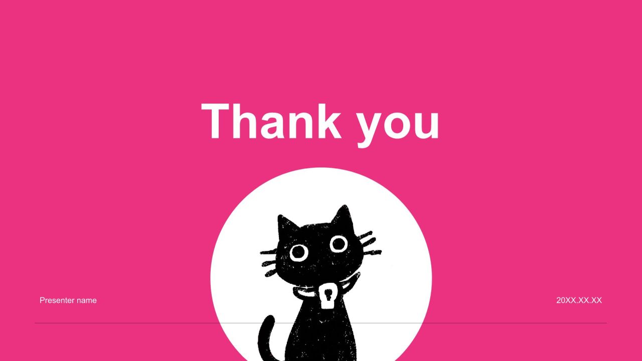 粉色插画风艺术插画行业通用分享PPT模板