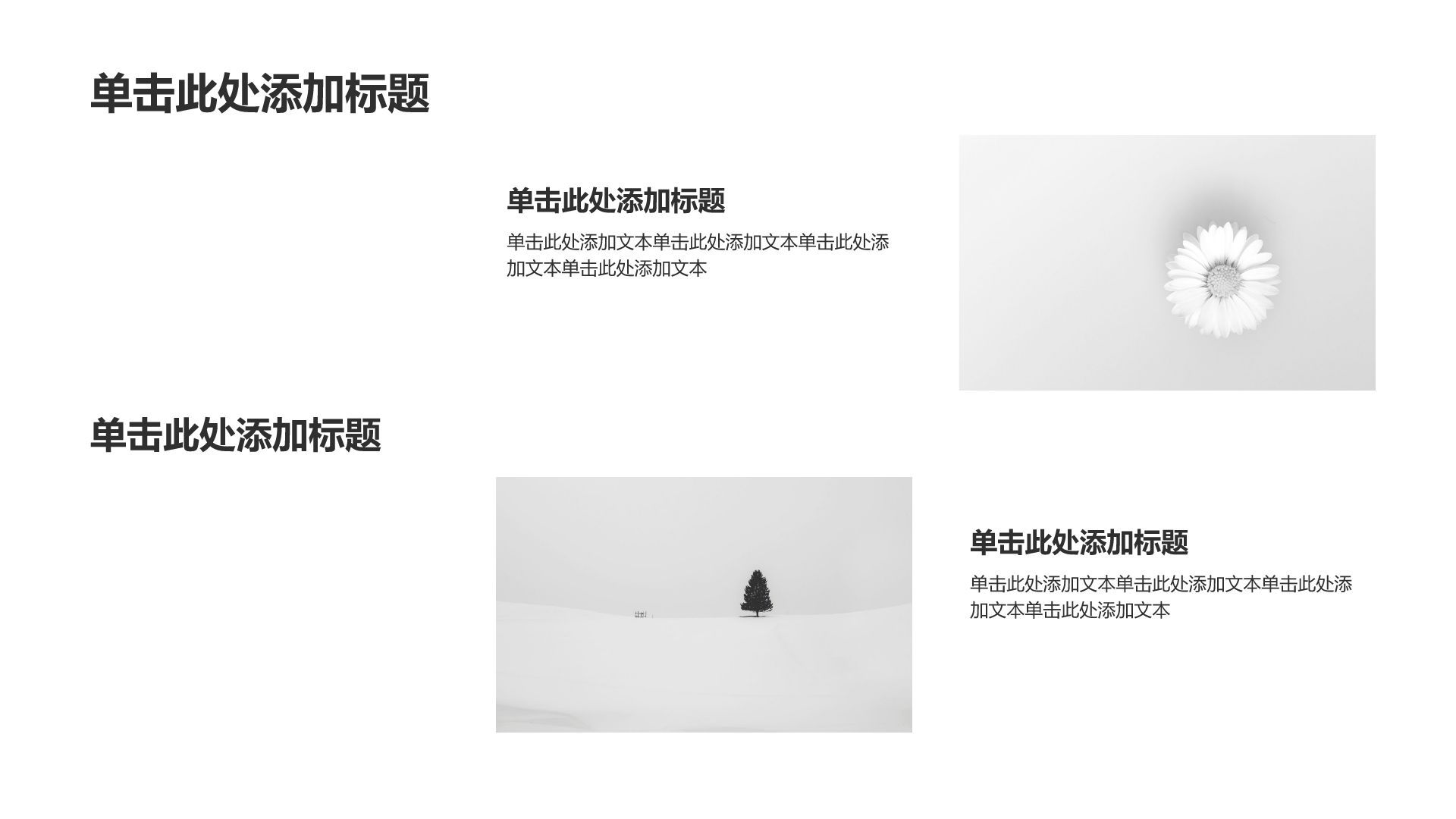 白色简约风开题报告PPT模板