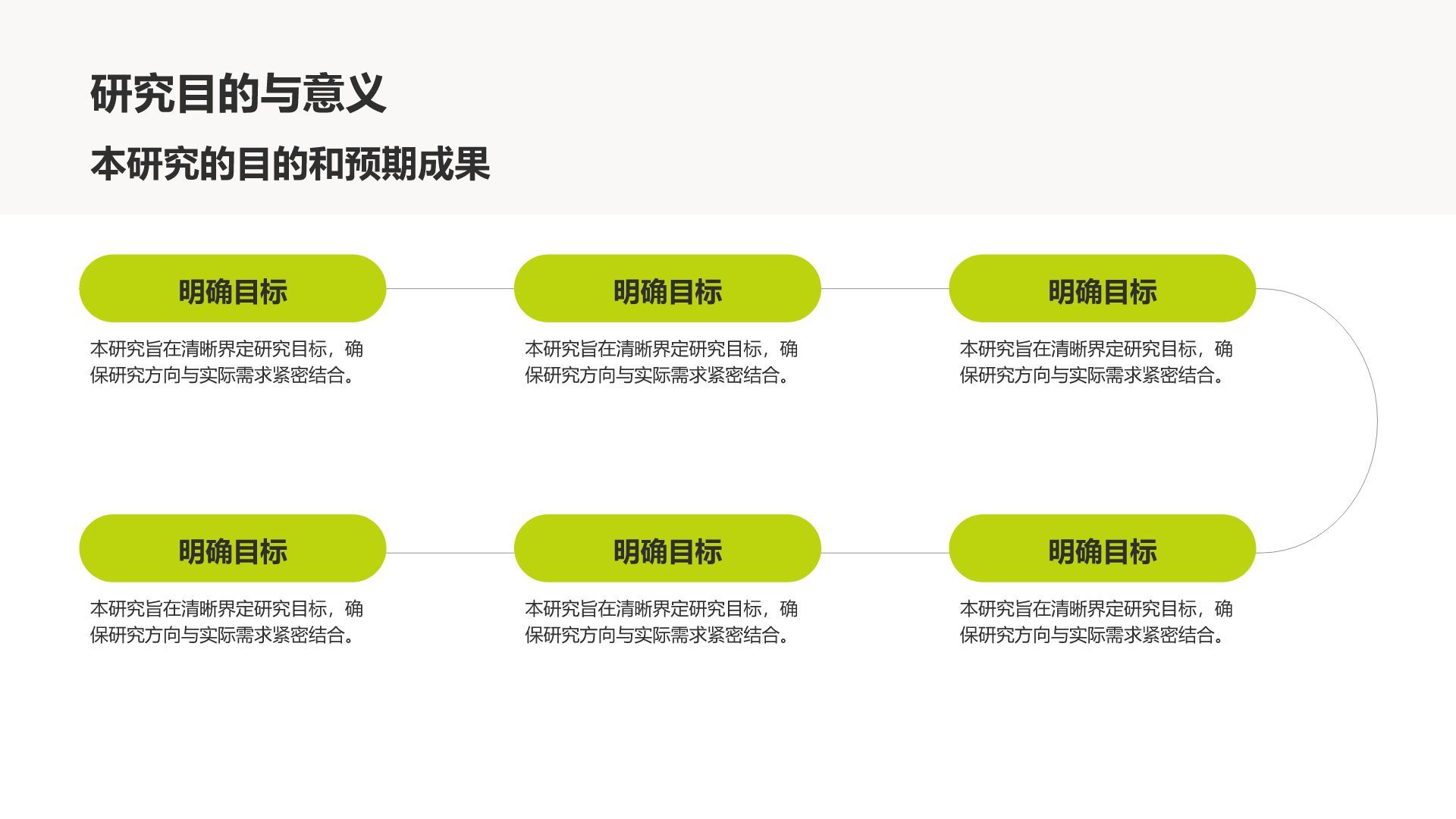 绿色扁平风论文答辩专业通用模板PPT模板