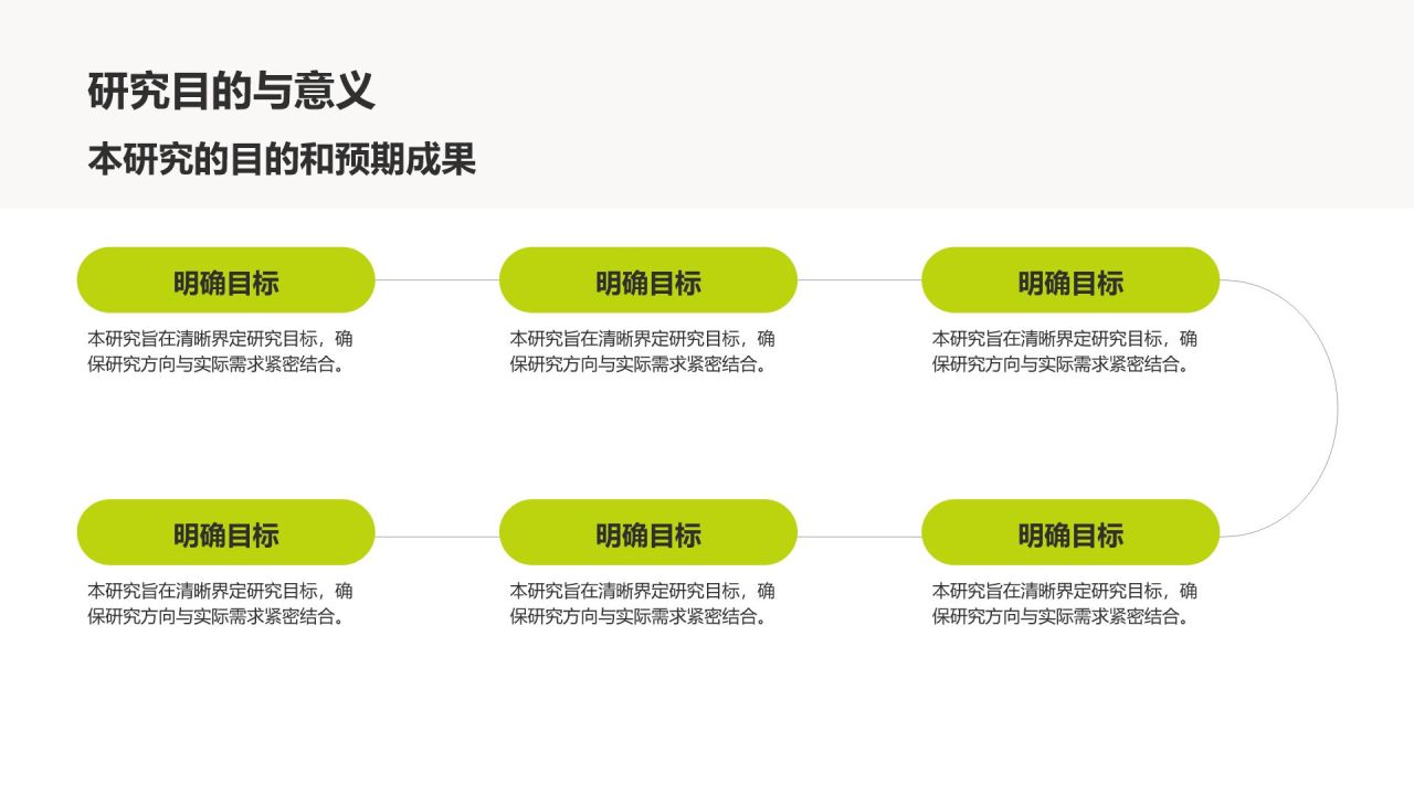 绿色扁平风论文答辩专业通用模板PPT模板