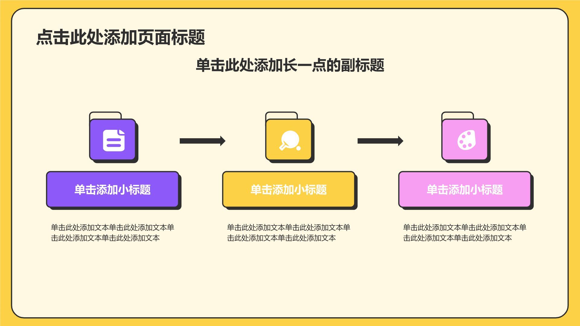 黄色简约风论文答辩PPT模板