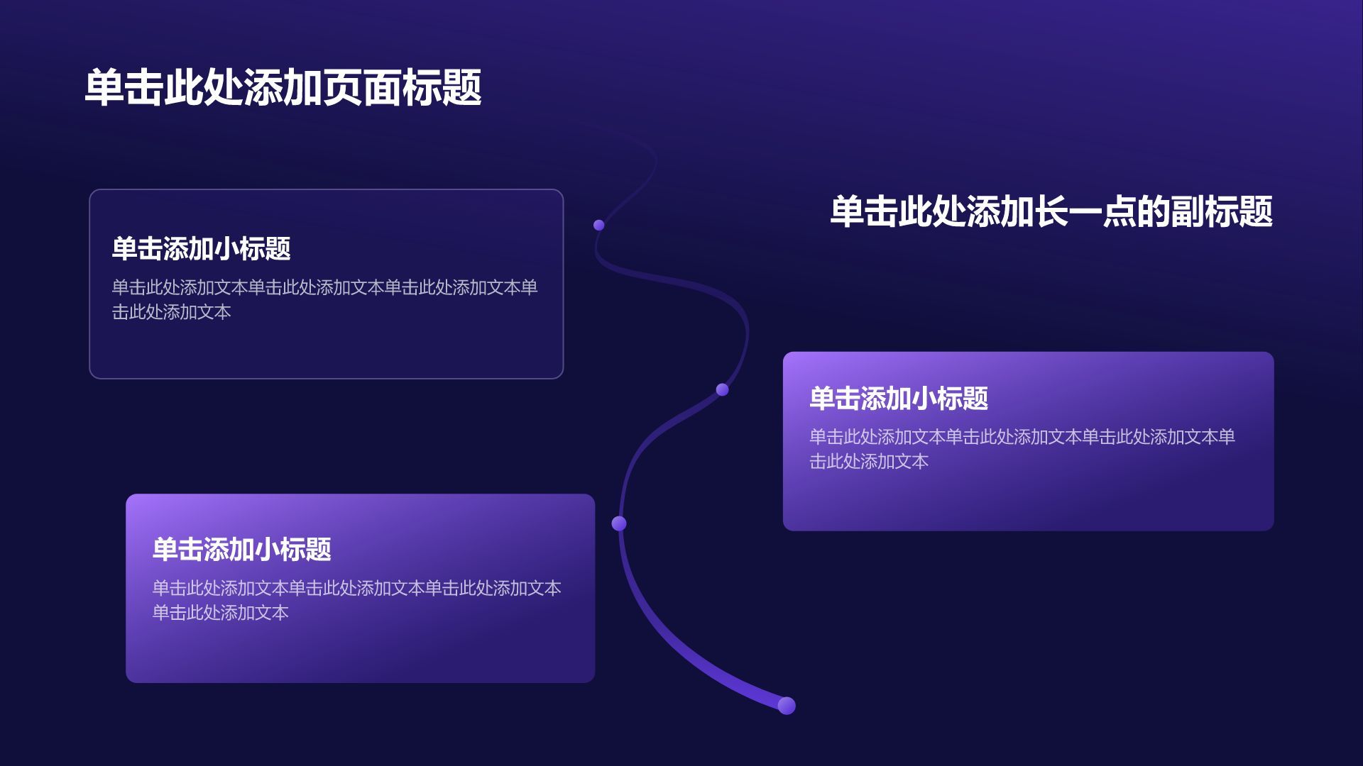 紫色渐变风论文答辩PPT模板