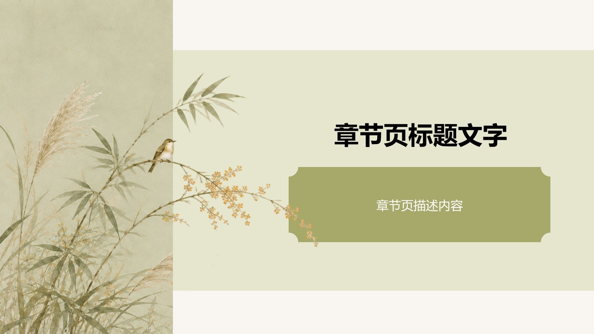 绿色手绘风处暑节气科普介绍