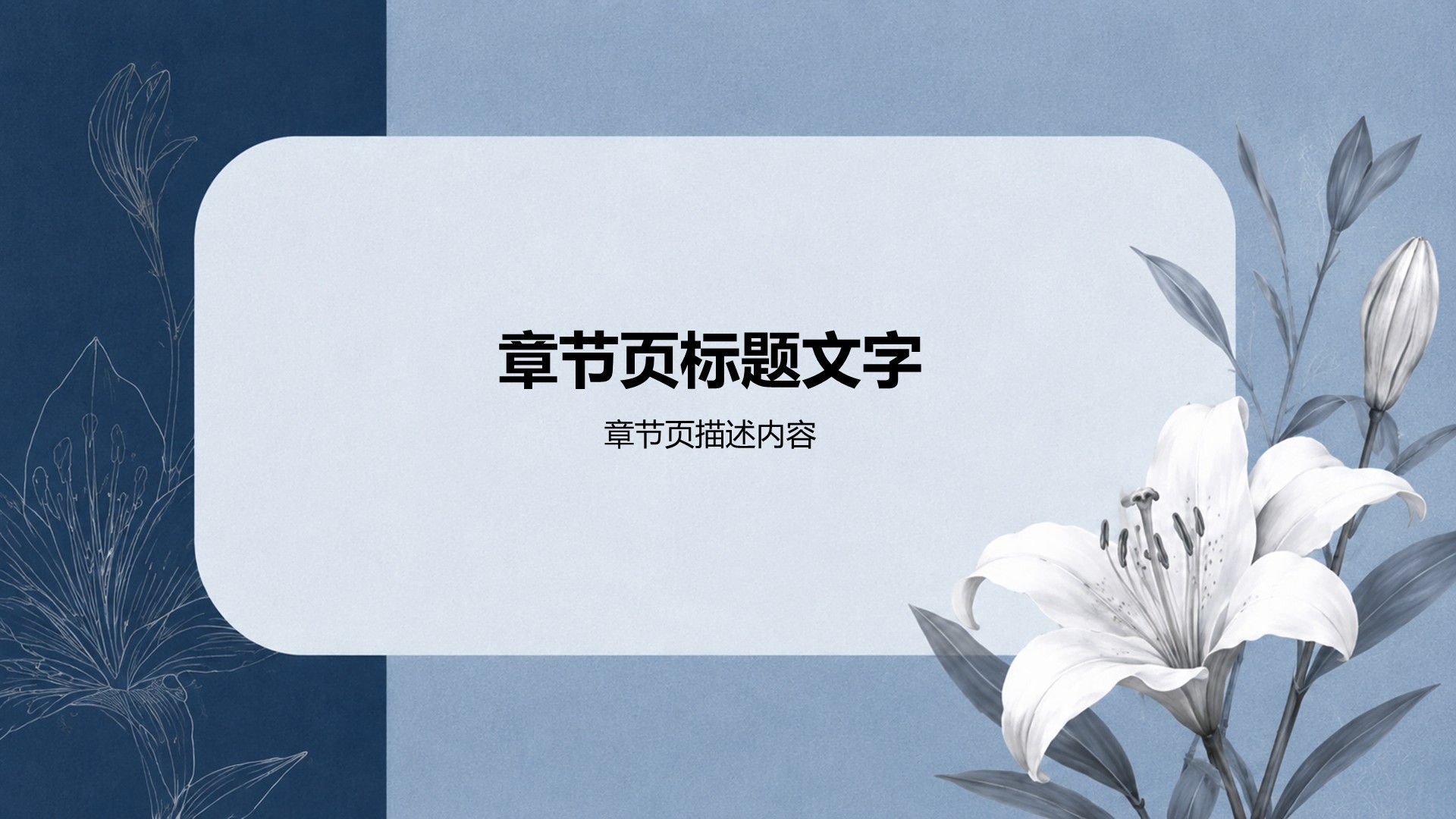 蓝色复古风大学生职业生涯规划