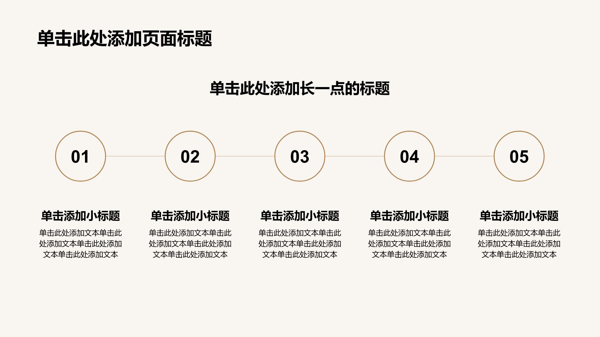 棕色摄影风员工管理与心态建设PPT模板