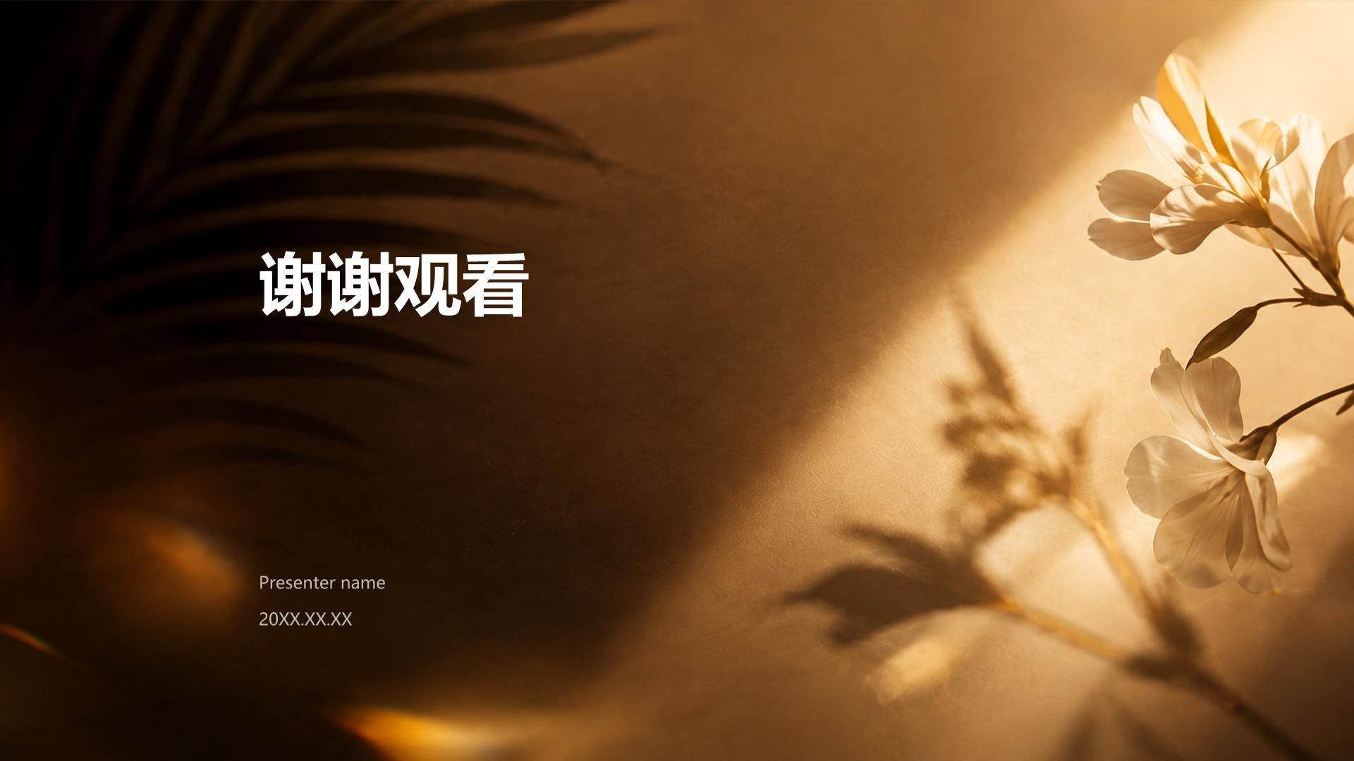 棕色黑金风方案策划项目复盘PPT模板