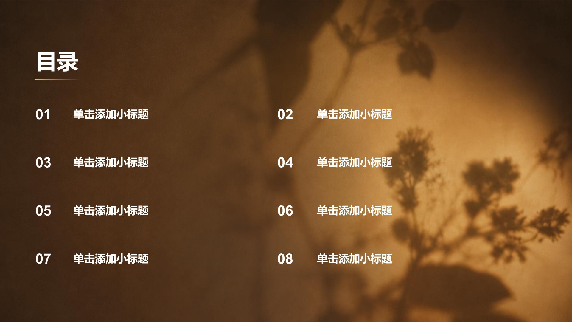 棕色黑金风方案策划项目复盘PPT模板