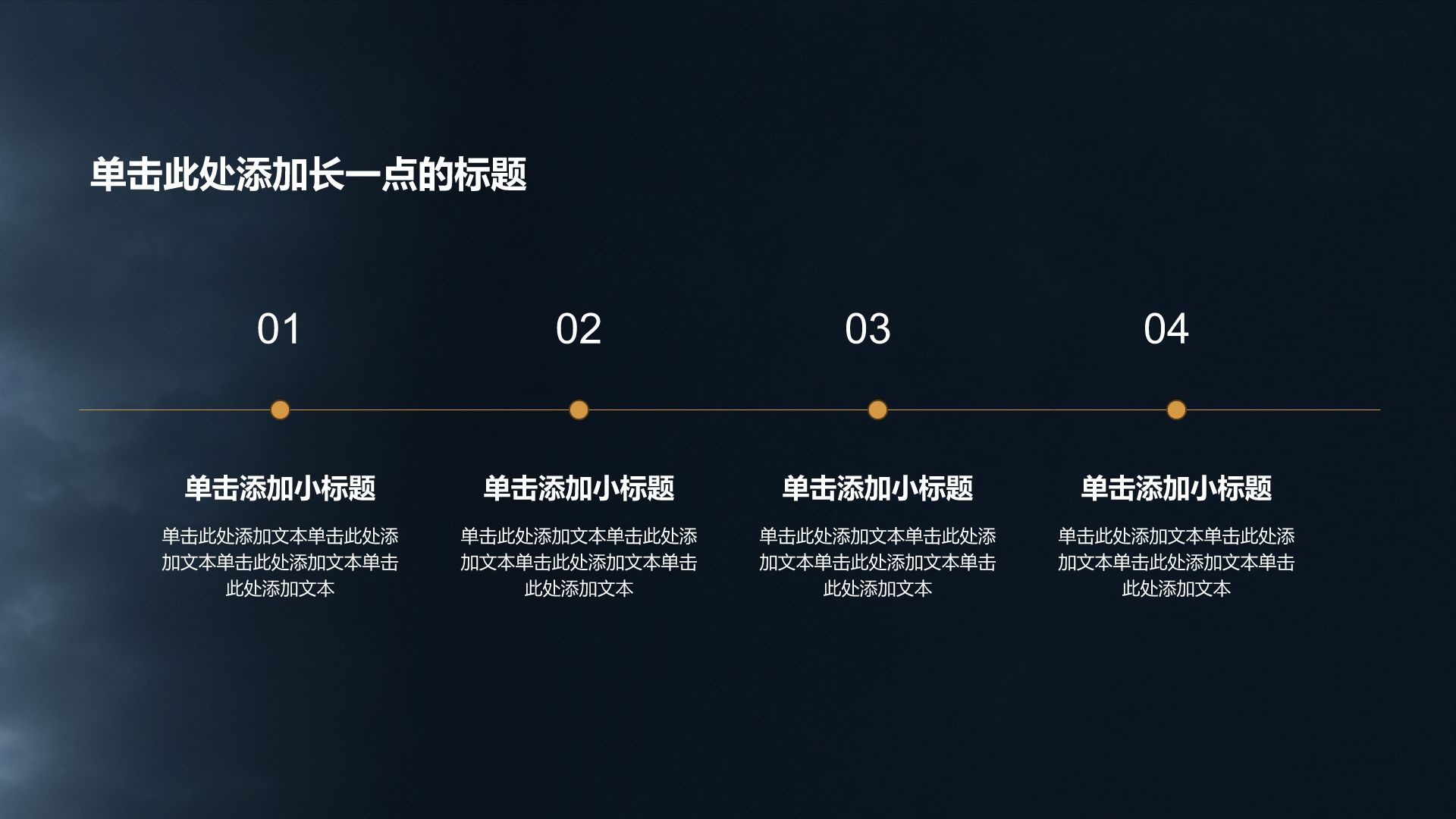 橙色摄影风商业计划书商务融资PPT模板