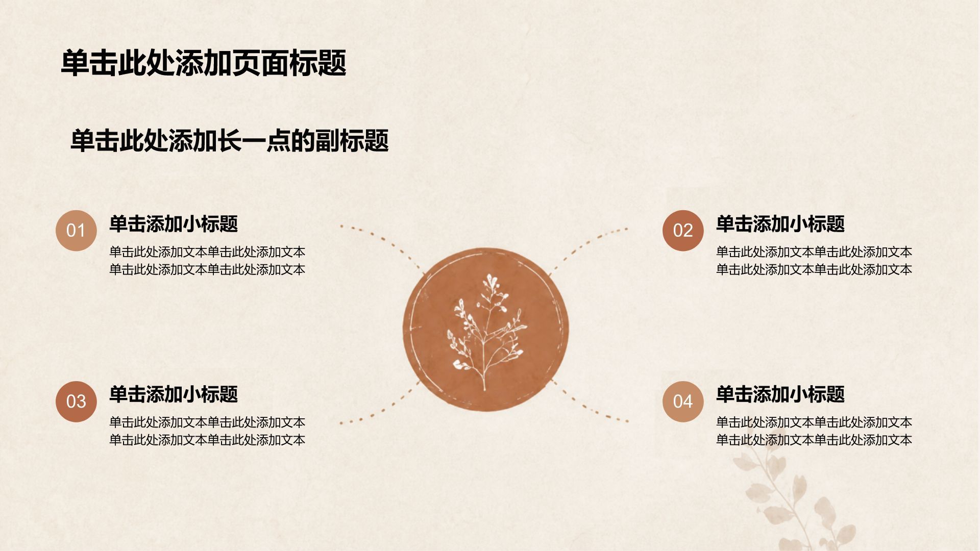 橙色简约风论文答辩学术报告PPT模板