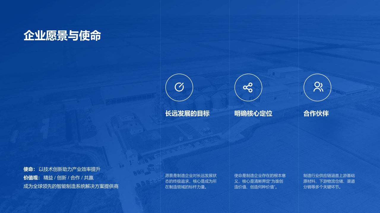蓝色简约风鼎源智能-公司产品介绍PPT模板
