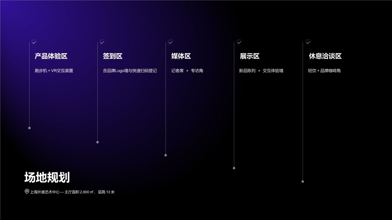 紫色科技风公关活动策划 (PR Event Plan)|ZenTrack Wear 未来运动发布会PPT模板