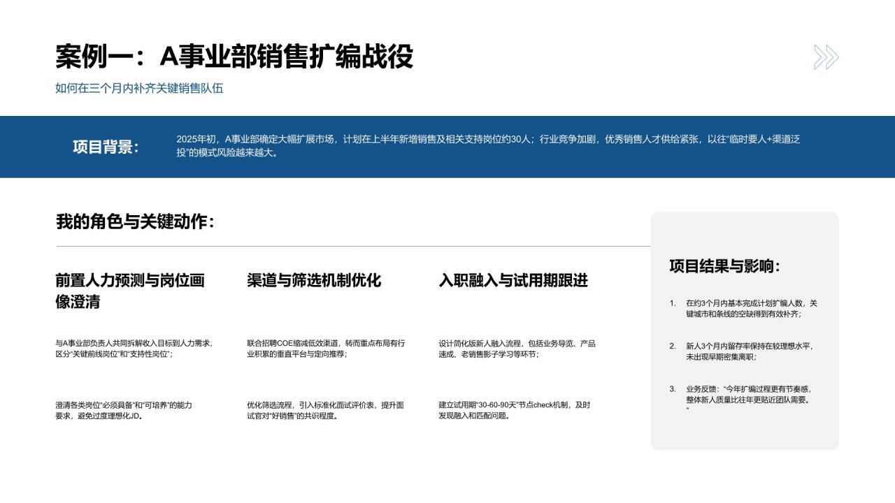 蓝色商务风工作总结汇报PPT模板