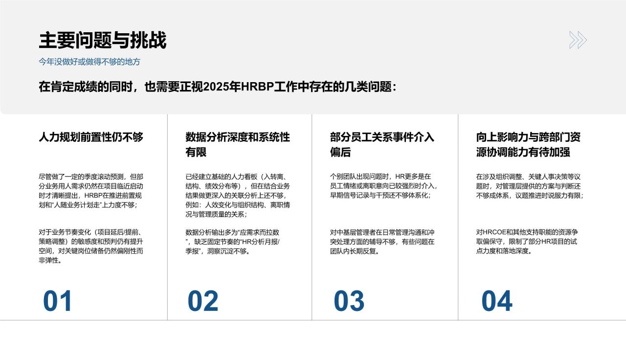 蓝色商务风工作总结汇报PPT模板