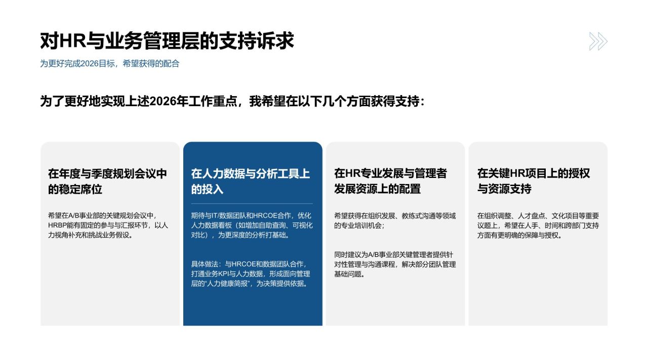 蓝色商务风工作总结汇报PPT模板